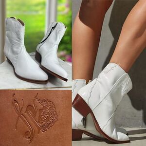 FREE PEOPLE New Frontier Western Boots Size 40